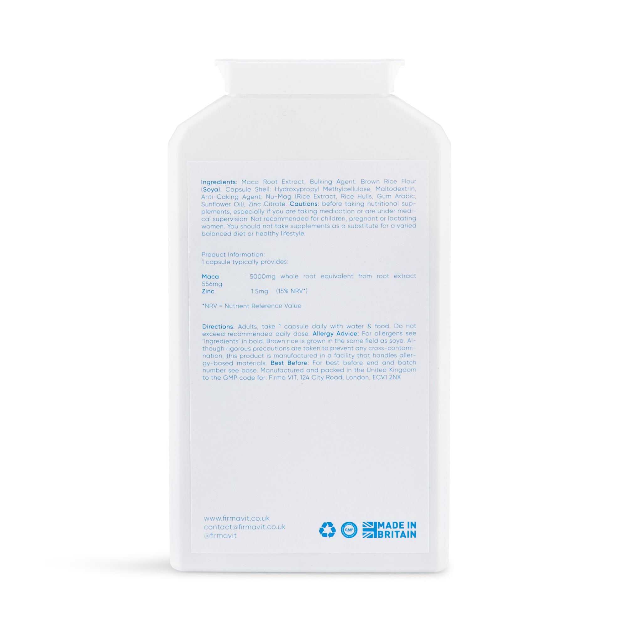 Maca Root with Zinc
